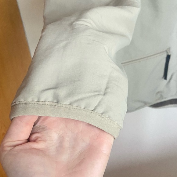 Gramicci Reversible Fleece Cardigan Jacket Taupe - Picture 16 of 16